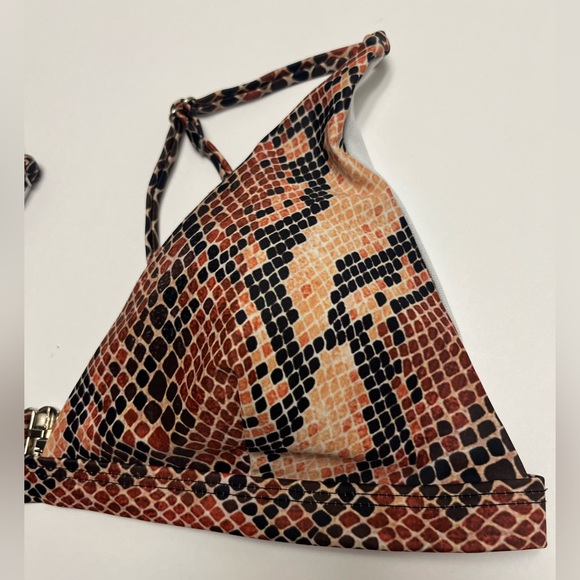 SEXY SNAKE 🐍 PRINT BIKINI SWIMWEAR TOP - Picture 6 of 12